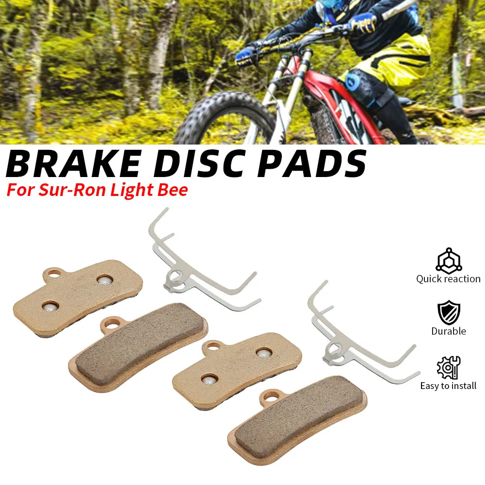 

For Surron Brake Disc Pads Sintered Metal Brake Pad For Sur Ron Talaria Sting MX3 MX4 Light Bee Electric Bike E-Bikes Off-Road