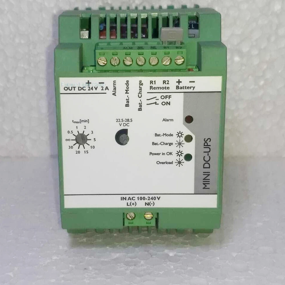 

Источник бесперебойного питания DC-UPS MINI-DC-UPS/24DC/2 MINI 2866640, оснащенный встроенным источником питания