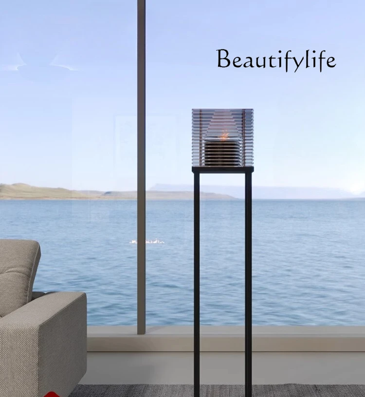 

Modern flowing water ornament circulating water living room lucky landing light luxury hotel decorative water feature