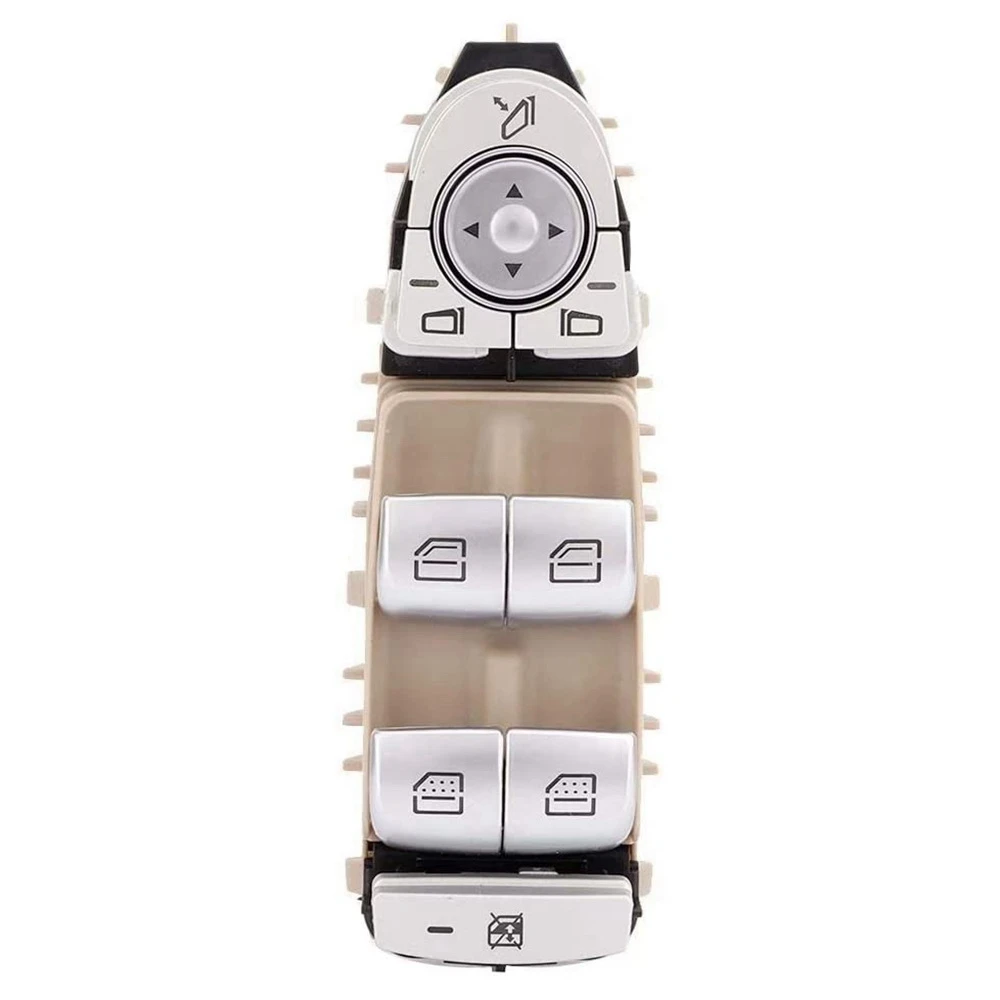 2229056800 Electric Master Power Window Lifter Switch for Benz C Class W205 S205 C180 C200 C220 C250 C300 C450 Beige