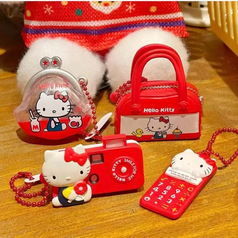 

Sanrio Hello Kitty 50th Anniversary Retro Camera Blind Box Toys Anime Figures Kawaii Collection Pendant Girls Boys Gifts