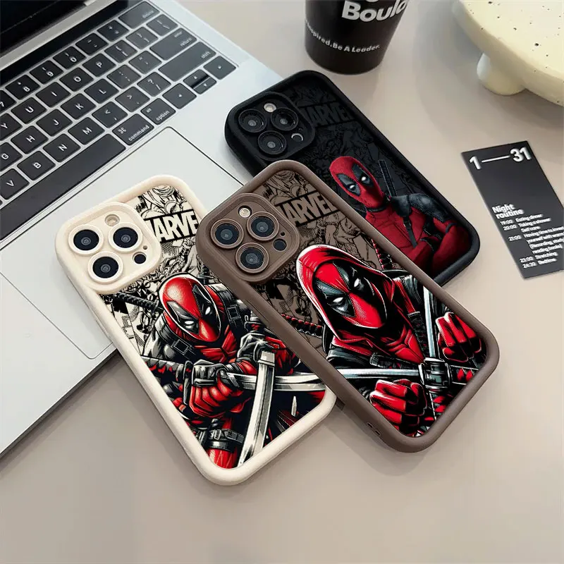 Movie Deadpools Phone Case For OnePlus 15 13 13T 12 12R 11 11R 10R 8T Nord CE Ace 2 3 4 5 6 Lite 4G 5G Soft Silicone Back Cover - view 6