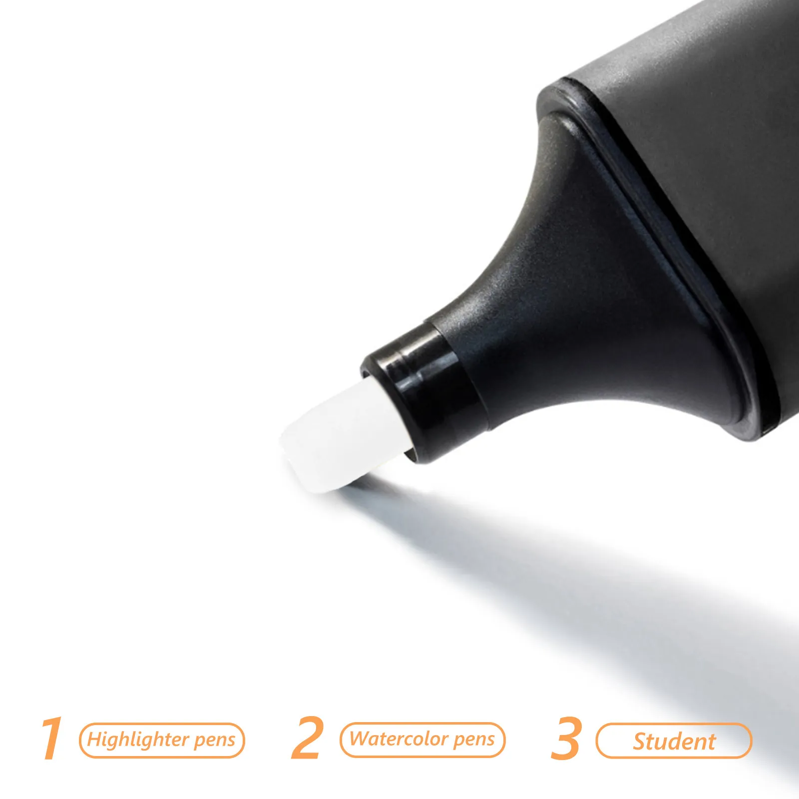 

100Pcs Soft Replacement Nibs for Watercolor Marker Pens Paint Marker Tips Drawing Writing Acrylic Paint Pen Refills