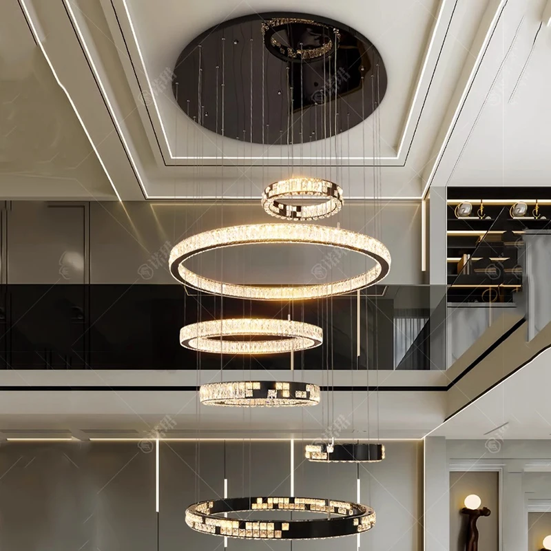 

Modern crystal chandeliers indoor lighting Ceiling lamp hanging lights led chandeliers for the living room indoor lighting