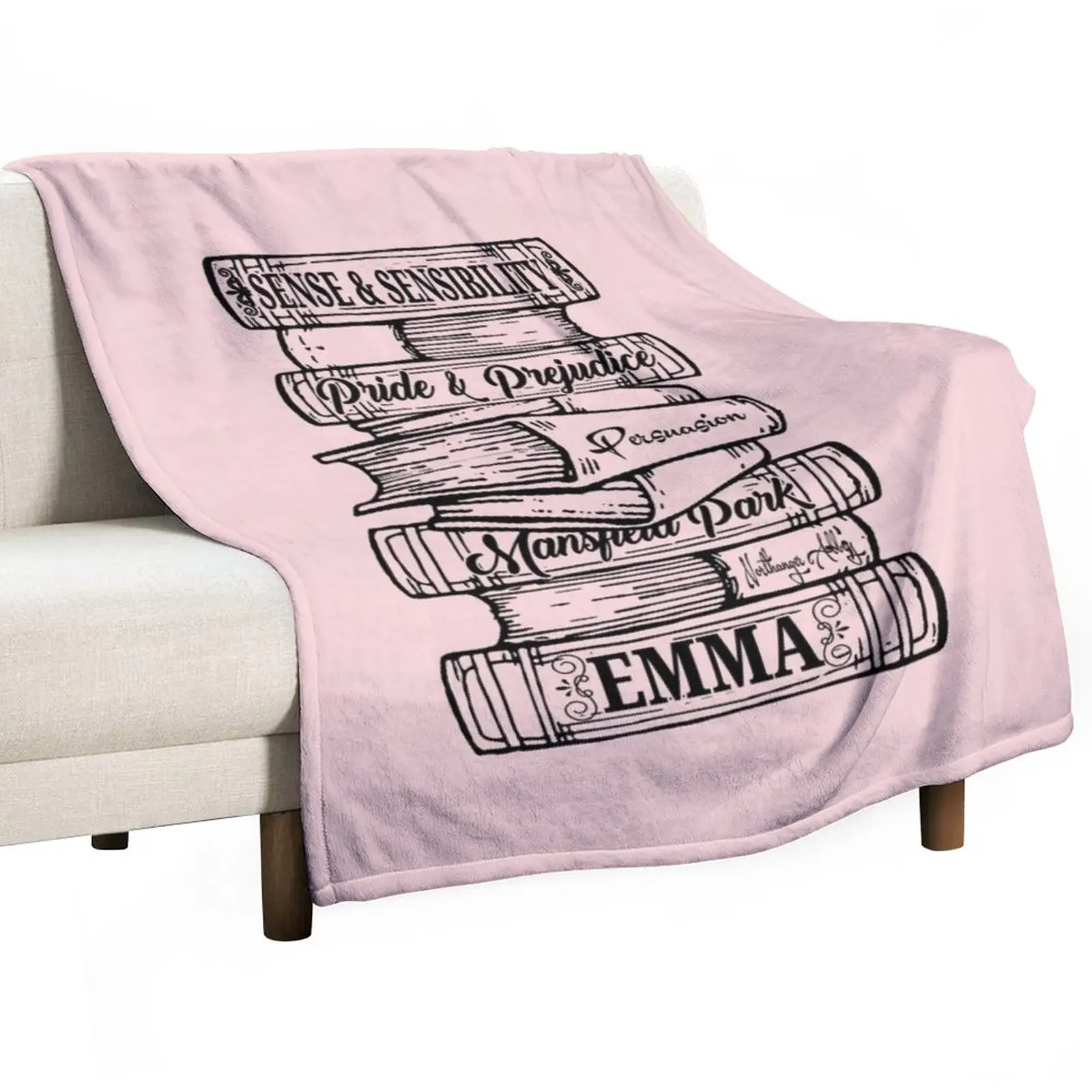 

Jane Austen Vintage Book Club Mr. Darcy Fans Literary Quotes Gifts Throw Blanket For Sofa Kid'S Blanket Plaid