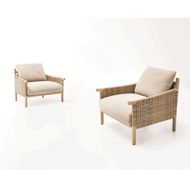 New Design outdoor furniture chair Garden Sofas For Restaurant natural Rattan Garden Chair