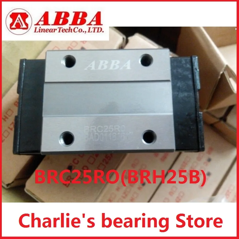 

2pcs 100% brand new original genuine ABBA slider, ABBA bearings, ABBA linear guide, BRC25RO BRH25B