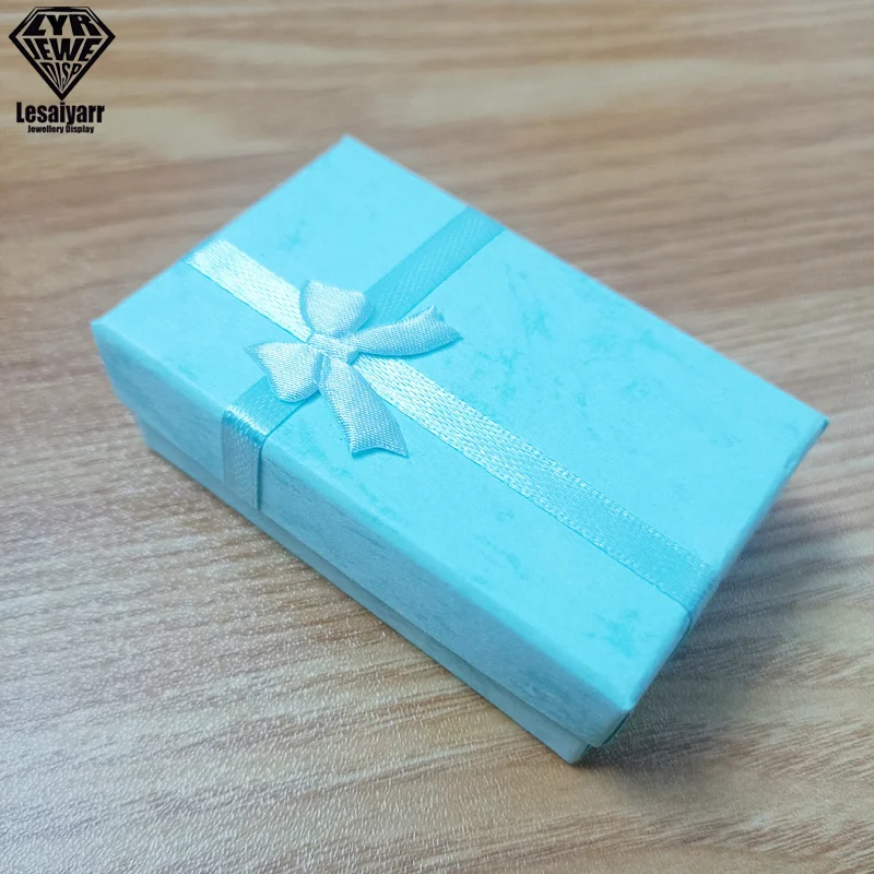 24 Pcs Jewelry Cardboard Gift Boxes for Packaging Decorative Empty Jewelry Boxes Colorful for Earring Necklaces Bracelets Rings