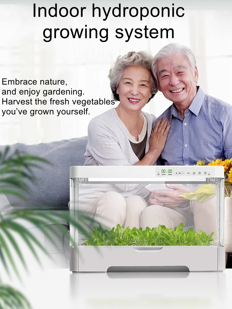 Smart Hydroponic Automation System: Indoor Home Hydroponic Vegetable, Strawberry, and Tomato Growing Kit