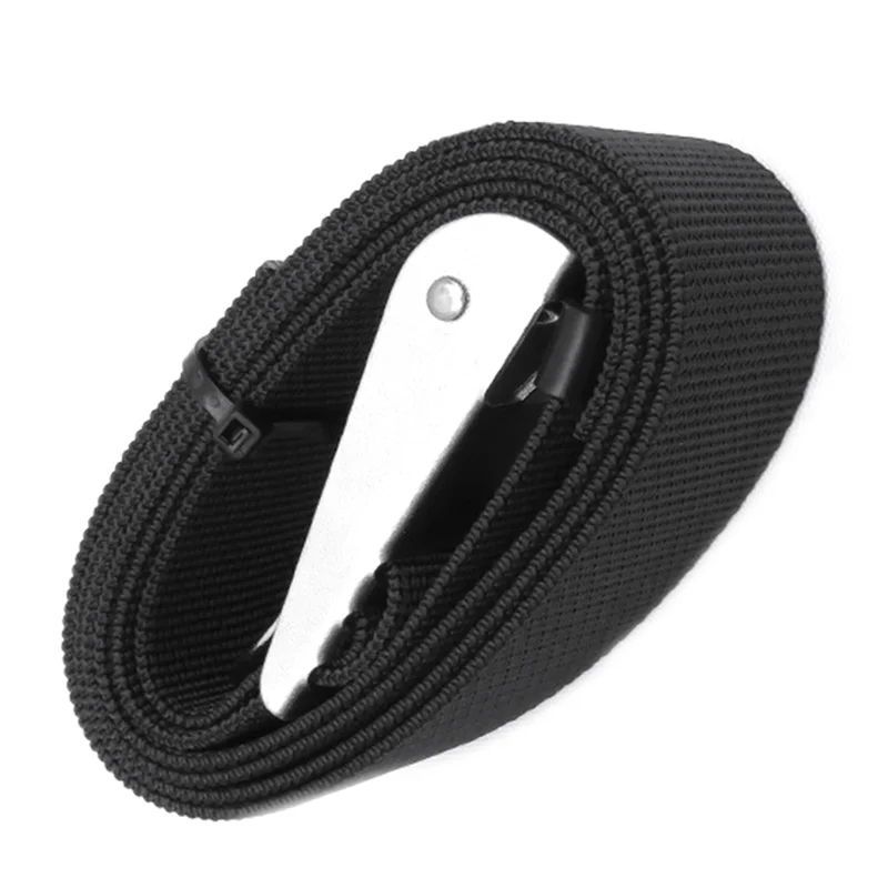 

ABVH-Прочный черный регулируемый грузовой ремень для подводного плавания длиной 1,8 м со стальной пряжкой и промежным ремнем