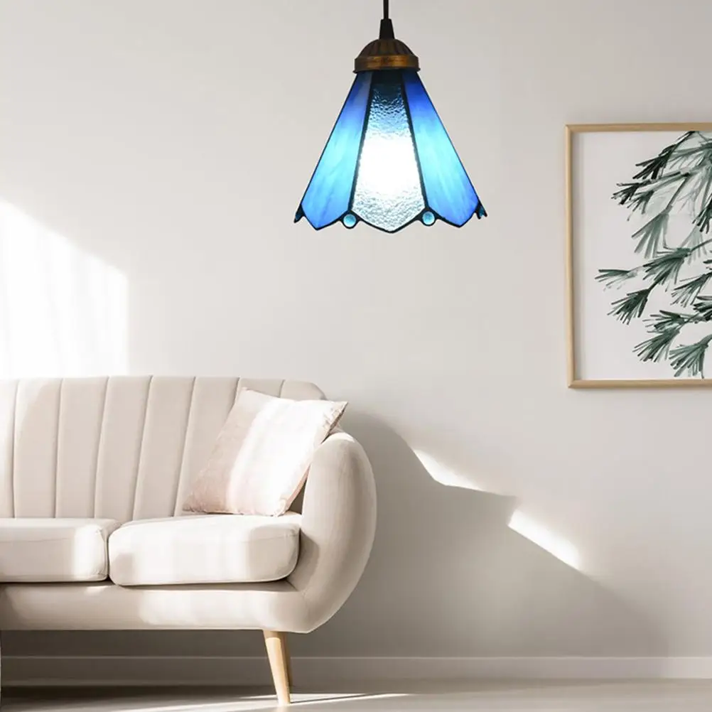 Glass Lampshade Home Decor Decorative Unique Light Cover Ceiling Accessory Decorations Use Delicate Hanging