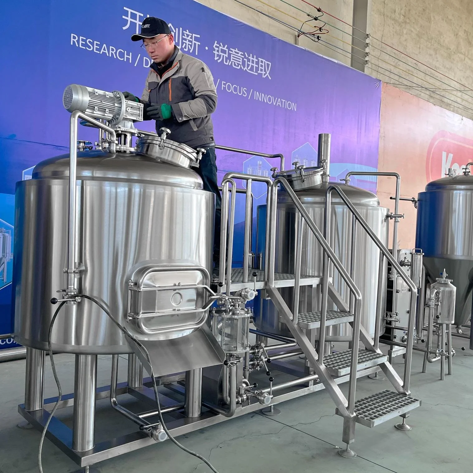 Industrial 5HL 8HL 10HL 20HL Brewhouse Turnkey Beer Brewing Equipment Manufacturers Commercial Brewery System From China