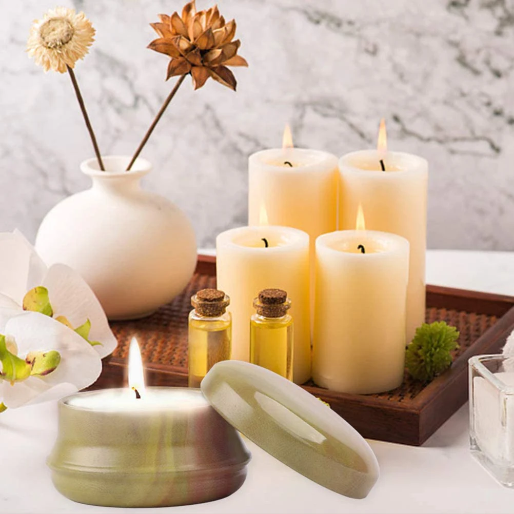 

12pcs Powder Containers Mint Paste Boxes Candles Jars Tin Cases Lightweight Travel Portable Empty Round Storage