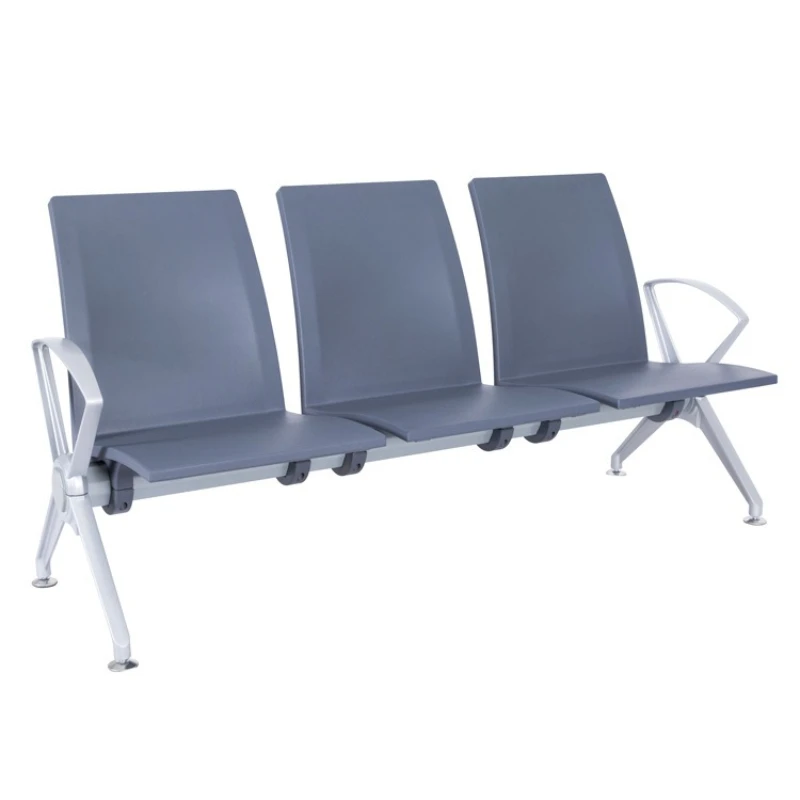 

Public row chair polyurethane PU three-person bank airport chair hospital infusion waiting