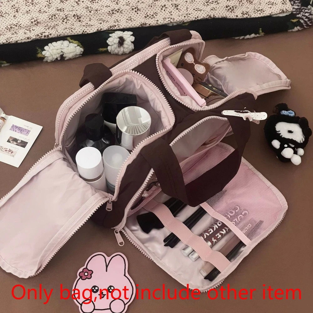

Ins Multi-pouch Travel Cosmetic Bag Waterproof Multifunction Makeup Pouch Bag Beauty Blogger Korean Style Travel Wash Bag Travel