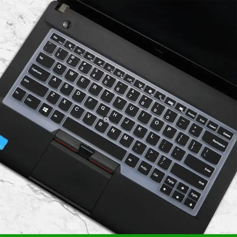 U55C Semi Clear Silicone Keyboard Skin Film For T480S/T490S Optional Color Designs