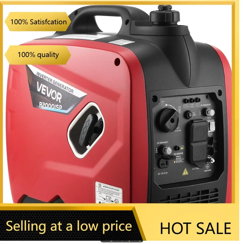 

Inverter Generator, 2900W Peak Watt Quiet Inverter Generator, Portable Inverters Generators for Home Use, Gas Powered