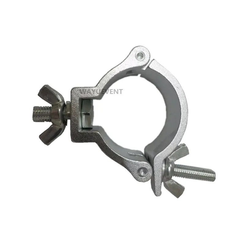 Small Size 48-51mm 100kg Hanging Pipe Clamp Aluminum Truss Clamp DJ American Disco Light Hardware Hook Stage Equipment Fastener