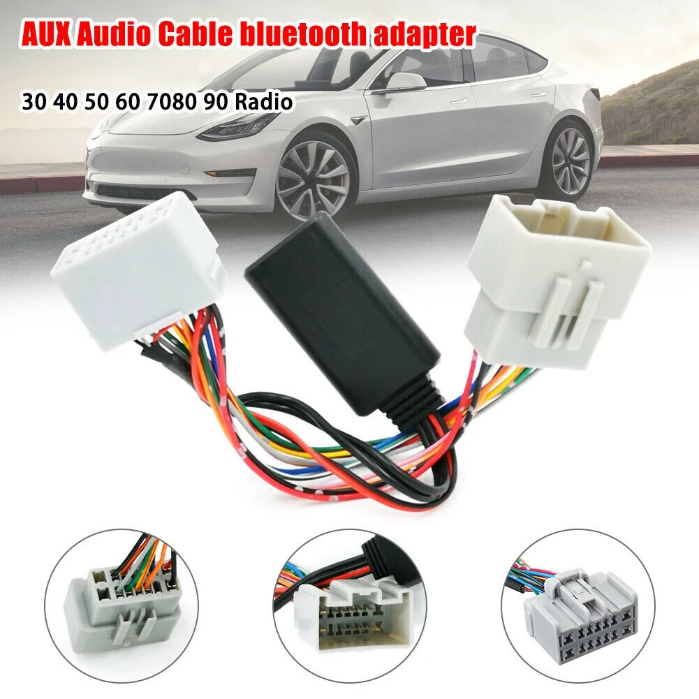 Car Audio Receiver AUX in Bluetooth Adapter for Volvo C30 C70 S40 S60 S70 S80 V40 V50 V70 XC70 XC90