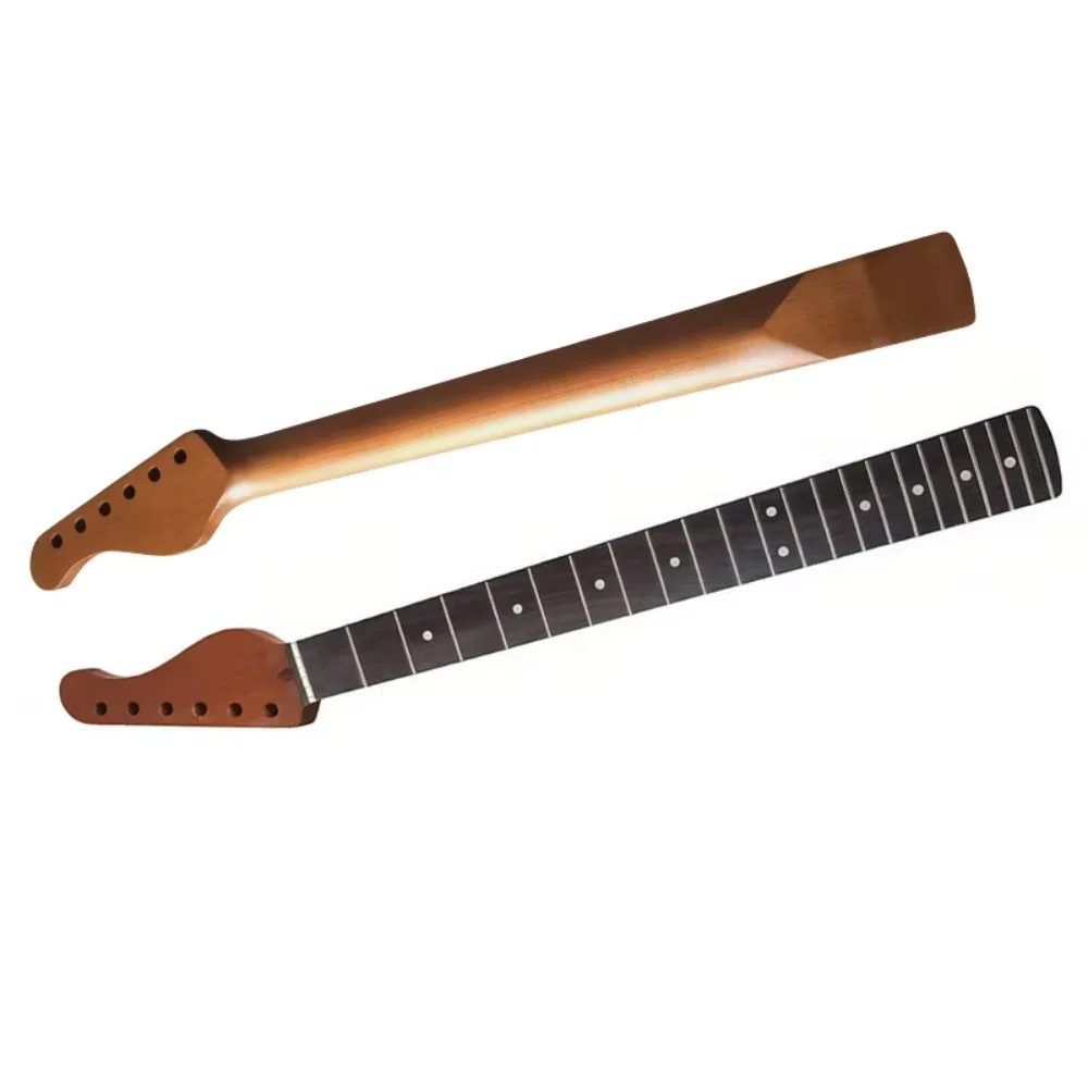 Electric guitar neck, mahogany replacement parts, stringed instrument body and neck