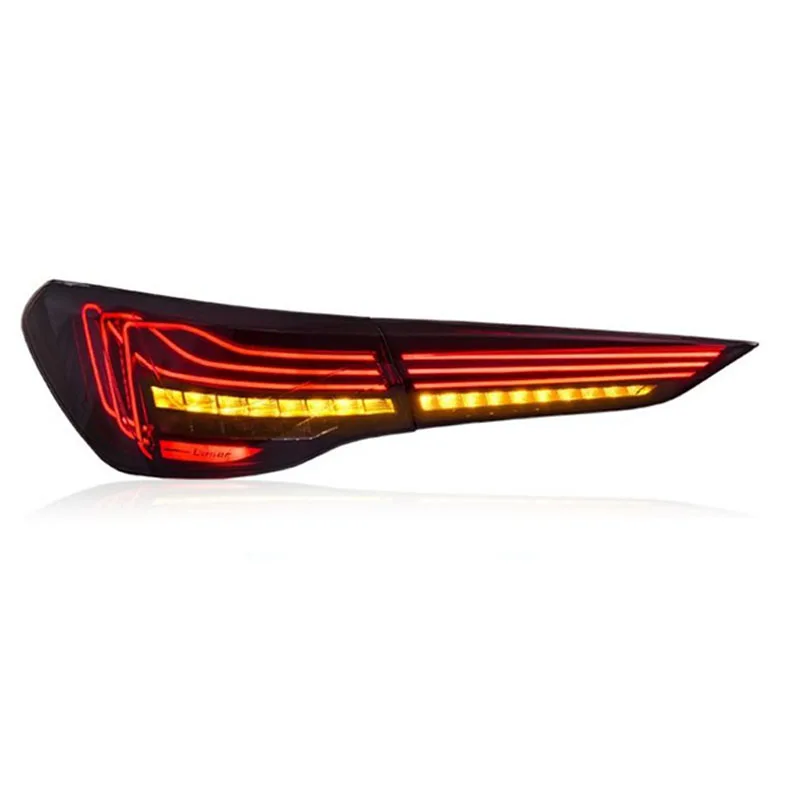 4pc Upgrade Tail Rear Lights Lamp For BMW G22 G23 G26 G82 M4 CSL 4 Series 2020 2021 2022 Auto Led Taillights Assembly