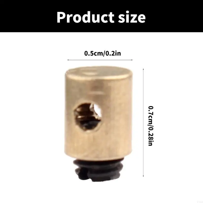 Throttle Cable Stop Bolt Pin Replacement Stop Bolt Pin Motorcycle Maintenance Accessory for 50CC-250CC BT200X Mini Bike 72XB