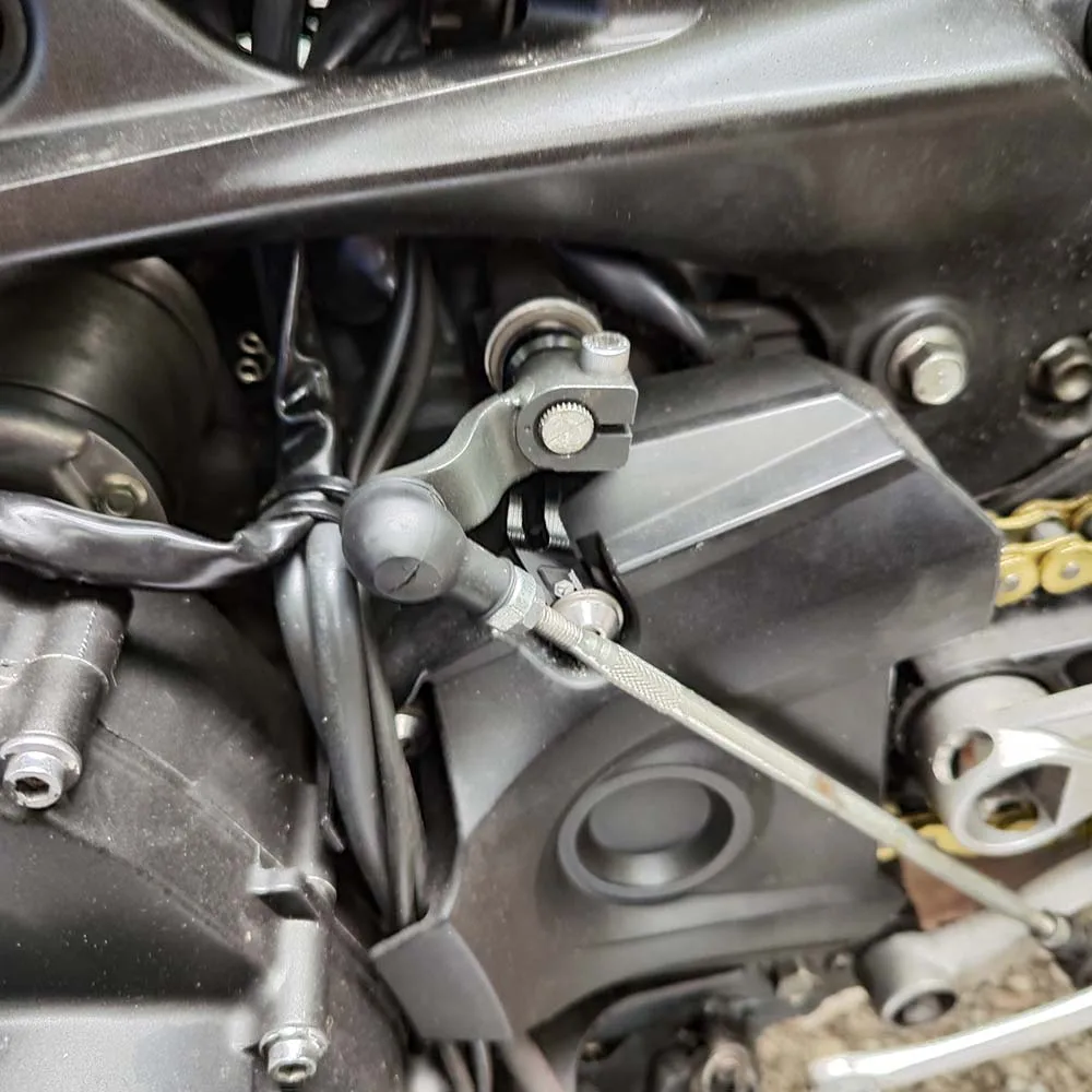 Für YAMAHA MT09 MT-09 Tracer 900 9 GT 900GT 9GT FZ09 FJ09 XSR900 XSR 900 Niken Zubehör Schalthebel-Stützhalterung – Detail 5