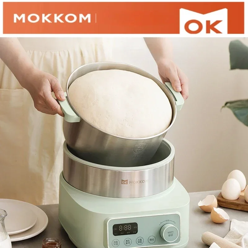 220V Mokkom small Dough mixer,blender,Household dough kneading machine,integrated knead dough fermentation machine