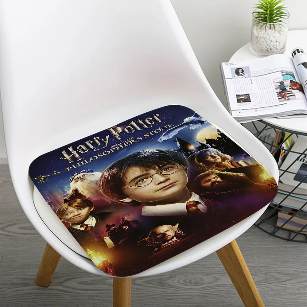 H-Harries Movie P-Potters Nordic Printing Stool Pad Patio Home Kitchen Office Chair Seat Cushion Pads Sofa Seat 40x40cm Cushions