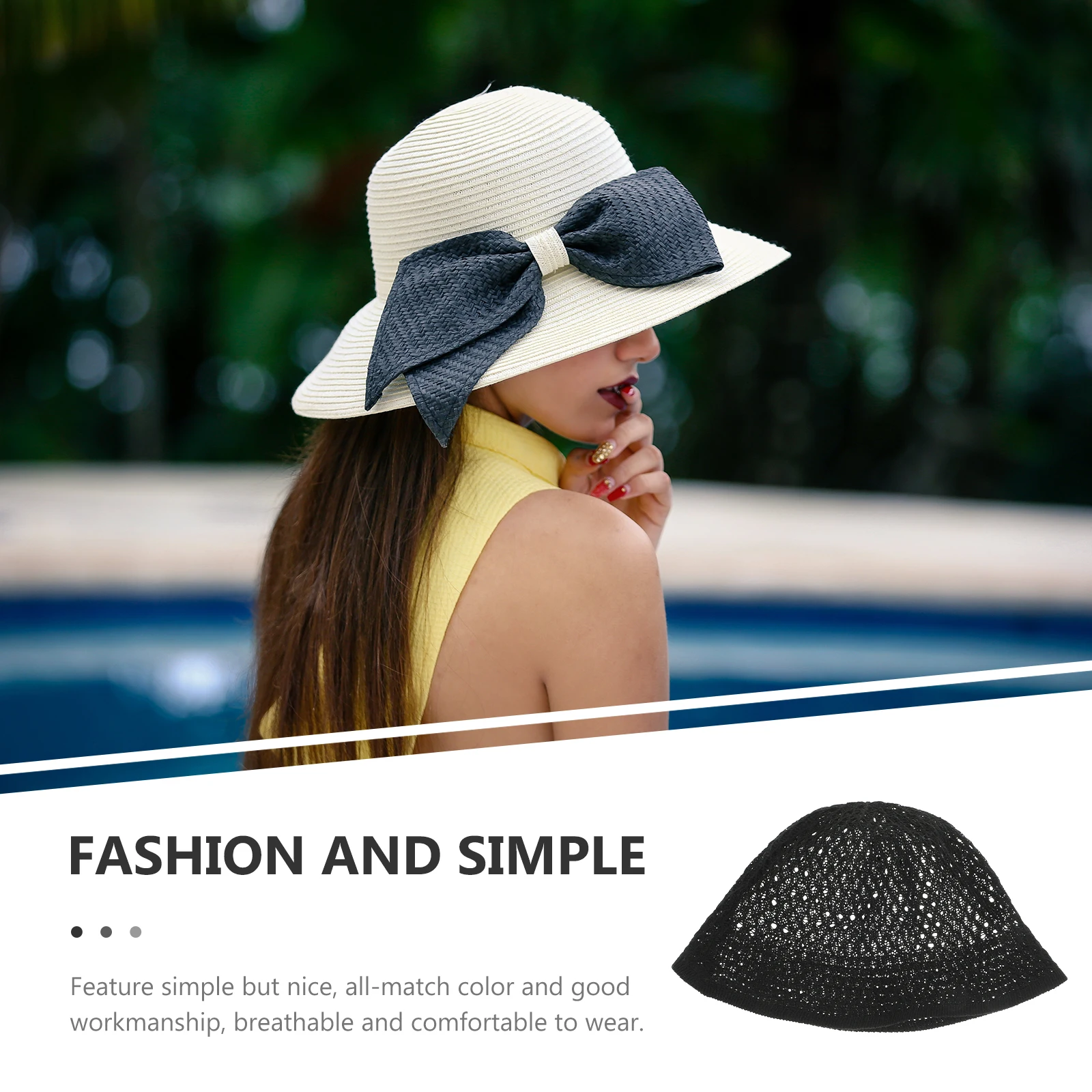 

Sunshade Hat Women Cotton Linen Bucket Lightweight Summer Outdoor Fishing Beach Party Straw Breathing Durable Protection