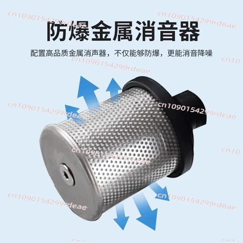 

G-ude brand pneumatic diaphragm pump QBY3-40 stainless steel corrosion-resistant self-priming water pump.