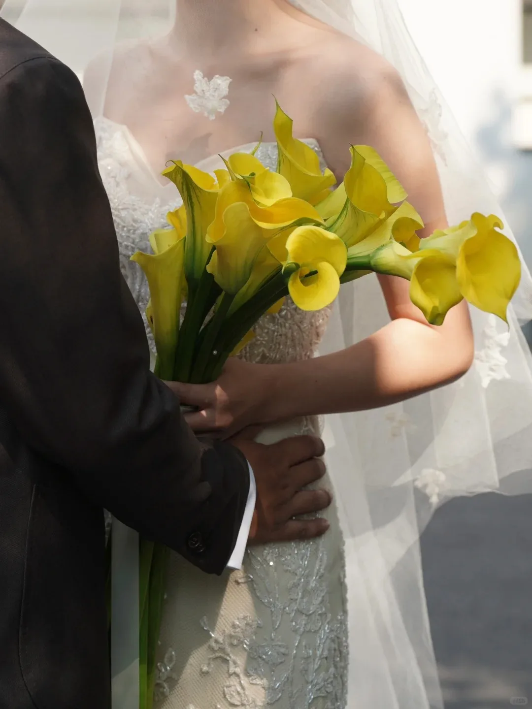 

White Calla Lily Artificial Flowers Bouquet for Wedding Bride Shower Blessing Gift Home Decoration Flower Bracelets Wedding