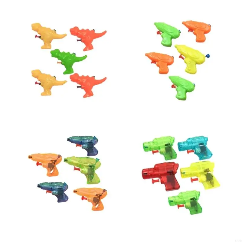 Y88d 5pcs/set mini pistola agua pistolas agua para pistolas agua agua agua pistolas agua bláster agua
