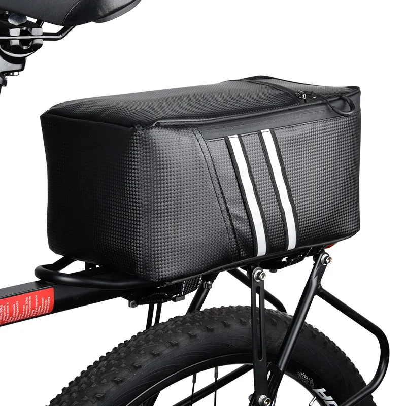 Piggy Back Bag for Bicycle, Rear Shelf Bag, Mountain Bike Tail Bag, Bicycle Accessories