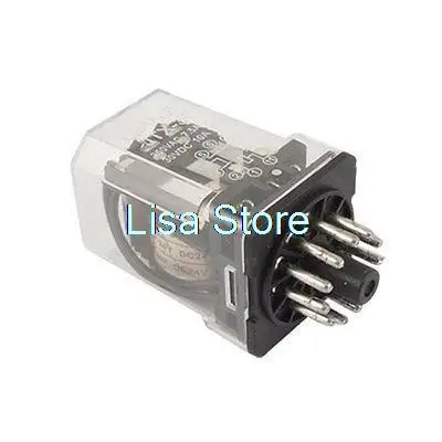 JTX-3C DC 24V Coil 7.5A 250V AC 10A 30V DC Power Relay 11 Pins 3PDT
