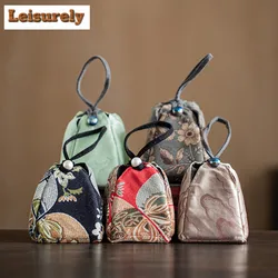 Portable Cotton and Linen Hidden Tea Cozies Zen Bundle Te Tikonf Tea Cozy for Teapot Hand Bag Travel Tea Set Bag Cha Accessories