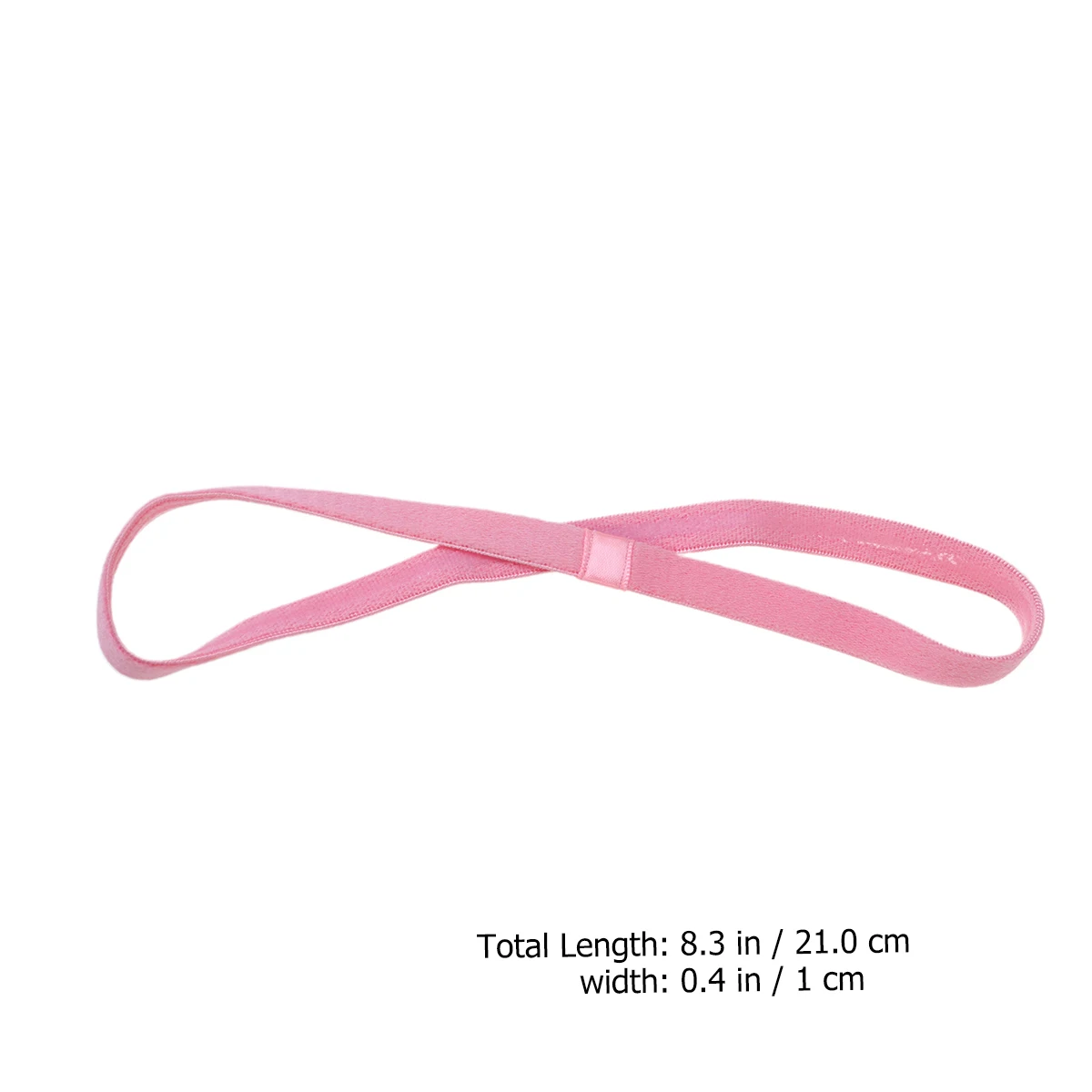 

9pcs Stretchy Sports Headband Non-Slip Sweatband For Women Yoga Dance Running Comfortable Unisex Pink Cloth Durable
