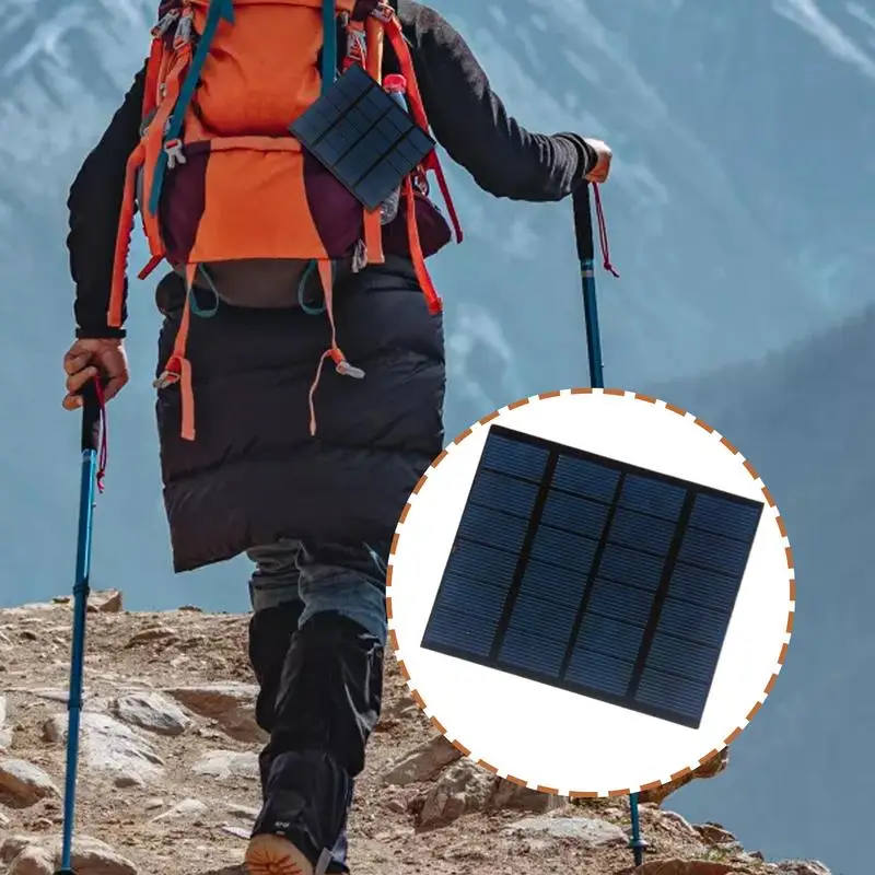 Solar Panel Small Camping Solar Panel Solar Panel Charger High-Performance Solar Panel For Travel Camping Portable Travel Solar