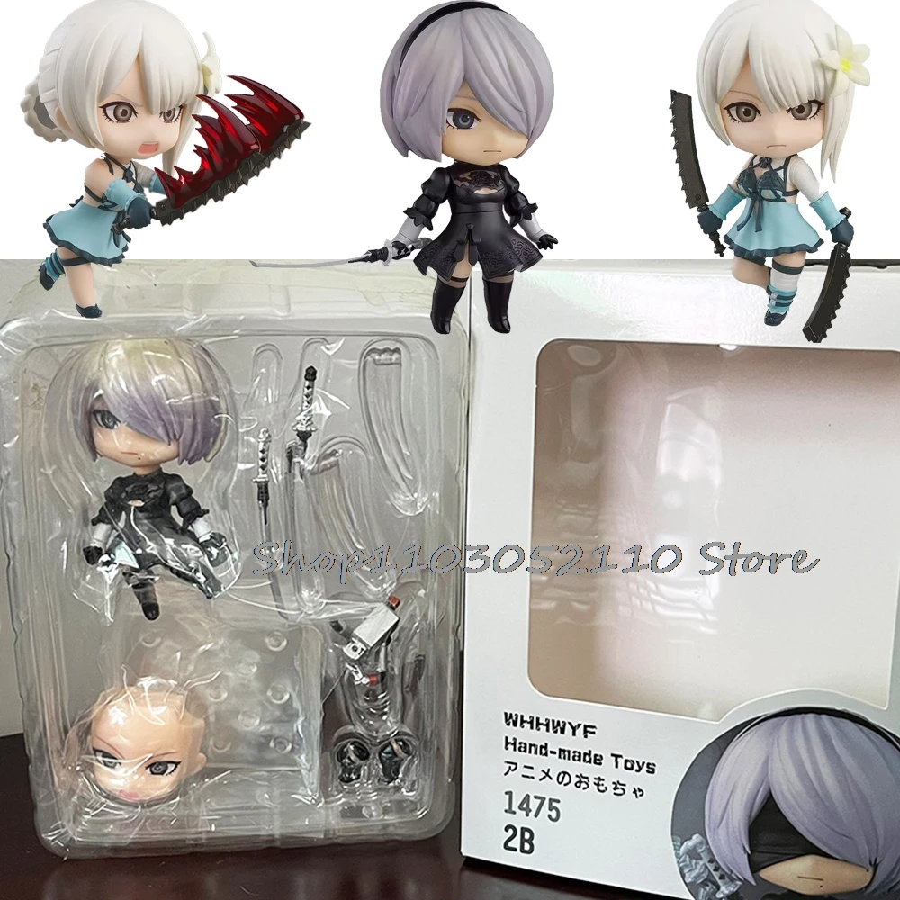 Anime NieR:Automata 2B Girl 1475 Figure 1705 NieR Replicant Kaine Action Figure YoRHa No.2 Type B Handmade Model Doll Toy Gift