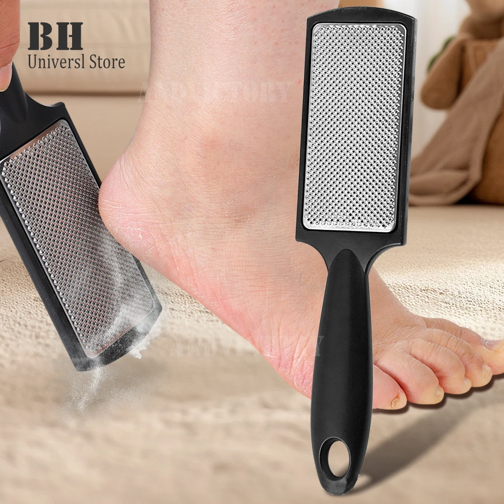 1 pz strumento per pedicure raspa lima per piedi cura professionale dei piedi rimuove la pelle dura rimozione dei calli piedi scrubber uso bagnato e asciutto