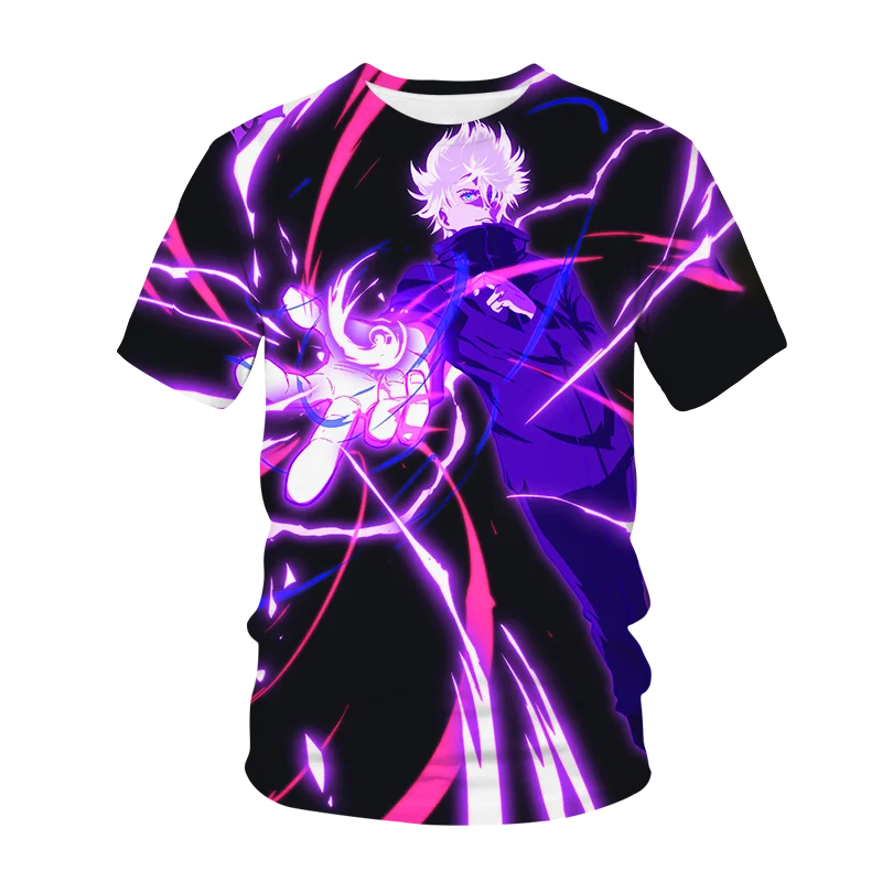 

Anime Jujutsu Kaisen 3D Printed Casual Hip Hop Harajuku Short Sleeve T Shirt ops for Men and Women Graphic Kids Tops 100-6XL