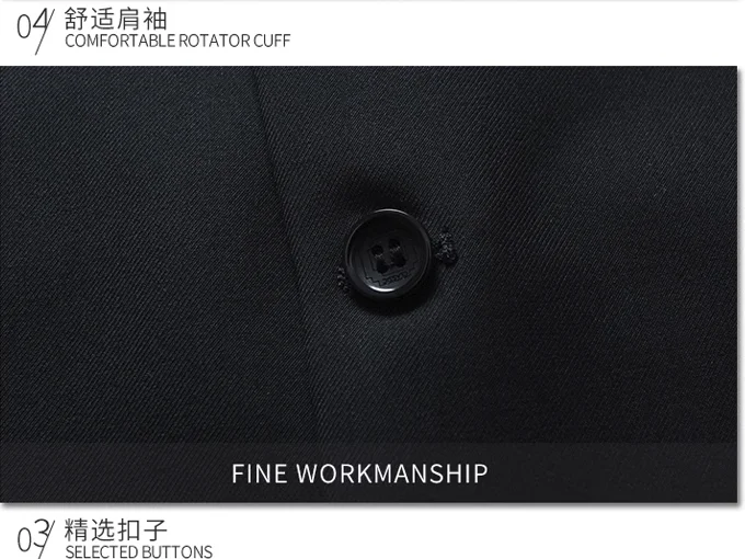M-7XL Herren Anzugweste Lässige Ärmellose Formelle Business-Jacke Bräutigam-Weste – Detail 7