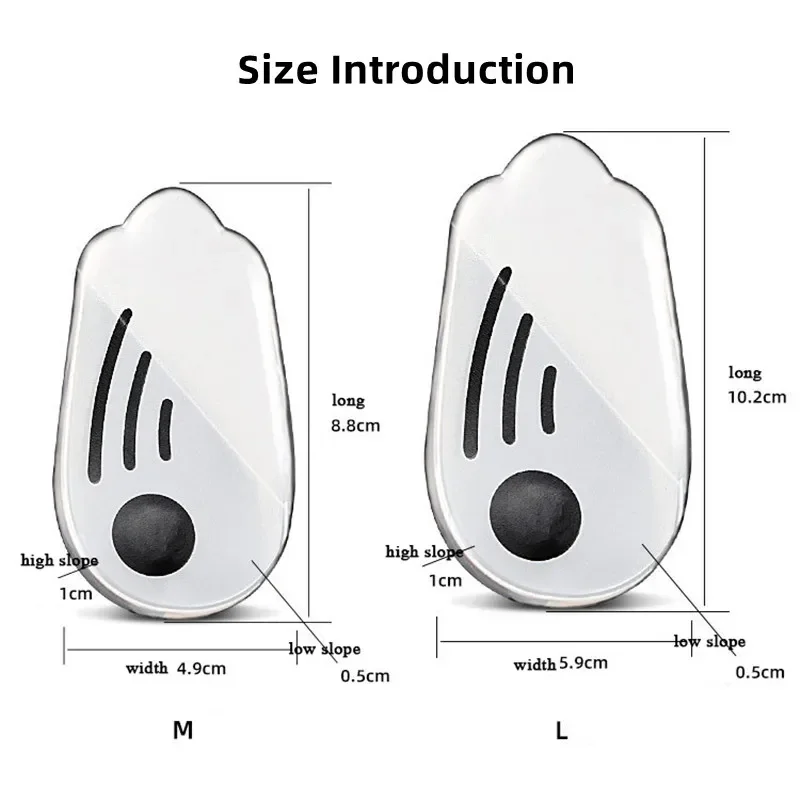 Silicone Orthopedic Insole for Feet O/X Leg Type Valgus Varus Correction Plantar Fasciitis Gel Heel Pad Magnet Massage Foot Care image 5