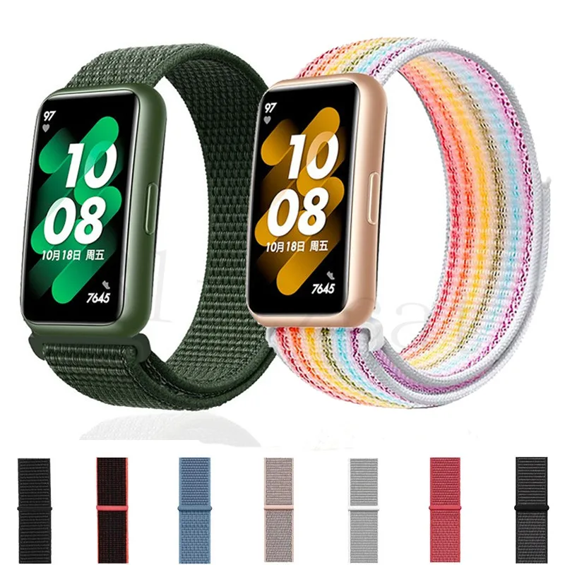 Lot De 6 Bracelets Nylon Colorés - Boucle Ardillon Acier - Multi Tailles 10 à 22 Mm - Unisexe - 9