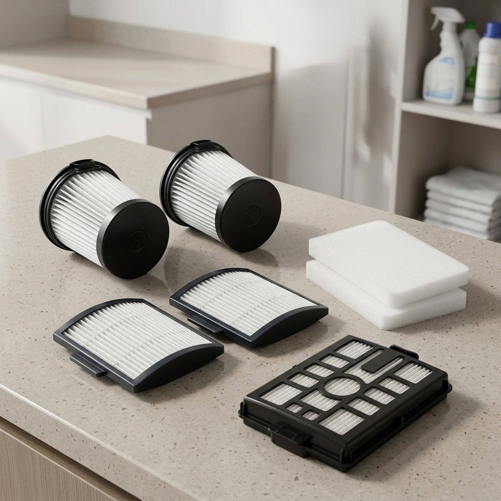 For Shark IW3511 for Detect for Pro Vacuum Filter Replacement Pack Includes Essential Filters to for ensure Optimal Cleaning
