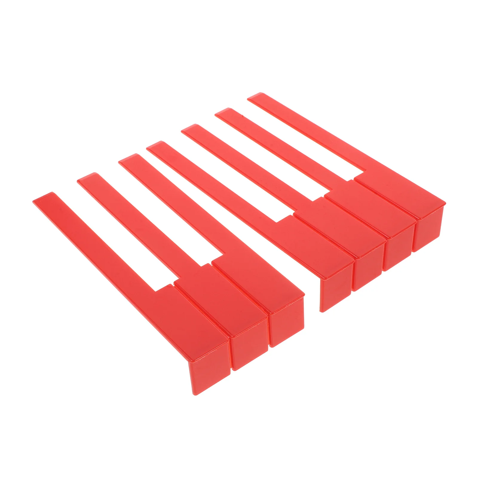 

Colored Piano Keys Electric Stand Sticker Button Decoration Hook Membrane for Plastic Cover