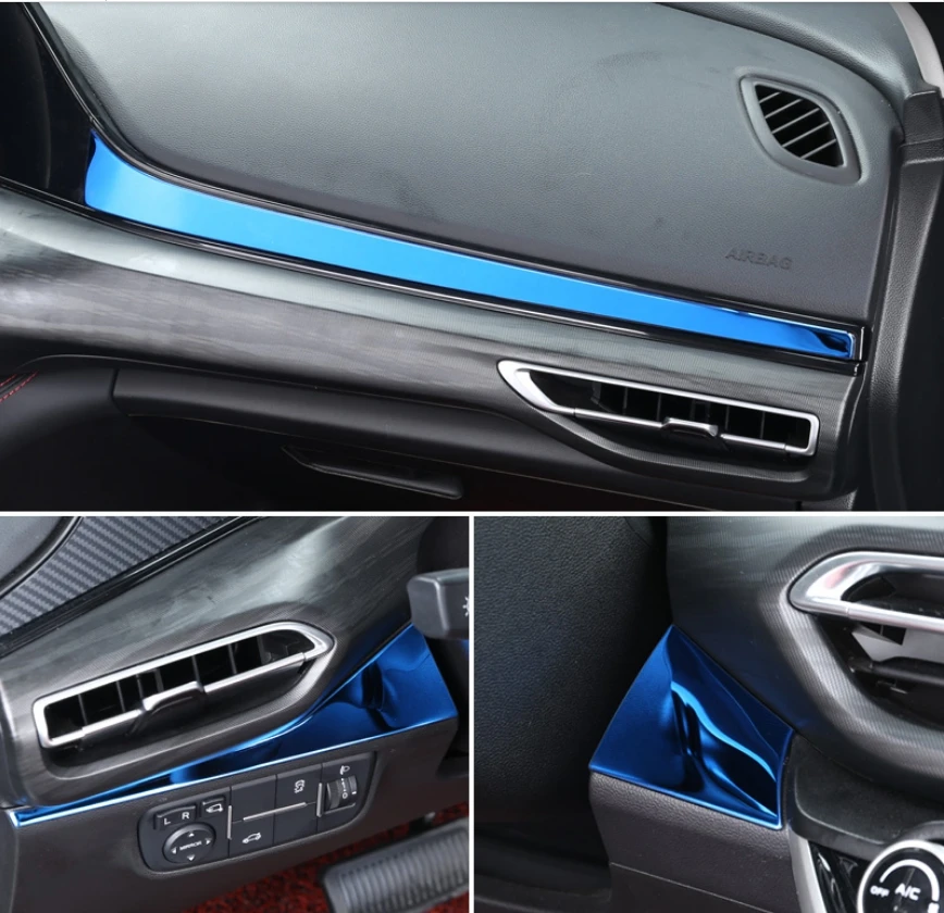 For Changan Eado Plus 2020 2021 2022 LHD Car Interior Details Cup Holder CoverAccessories Central Control Stickers Decoration