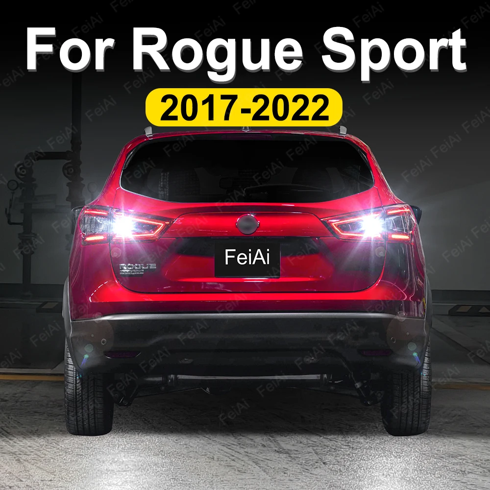 

Светодиодные фонари заднего хода для Nissan Rogue Sport, задний фонарь 2017 2018 2019 2020 2021 2022, аксессуары для тюнинга Rogue Sport
