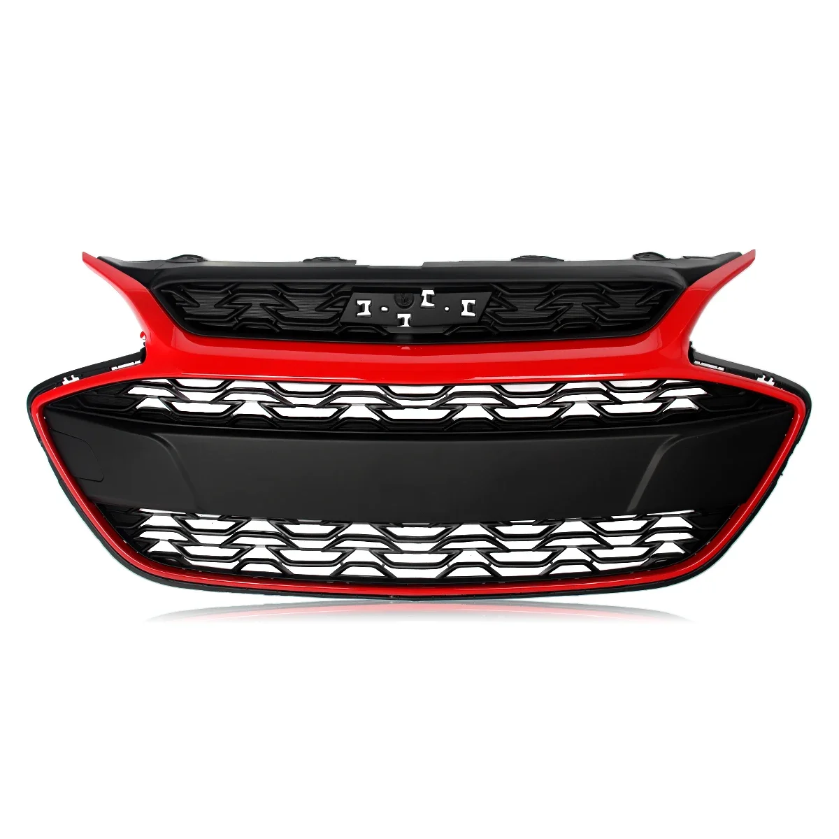 Front Bumper Grille Grill Assembly Red Hot Fit For 2019-2022 Chevrolet Spark US