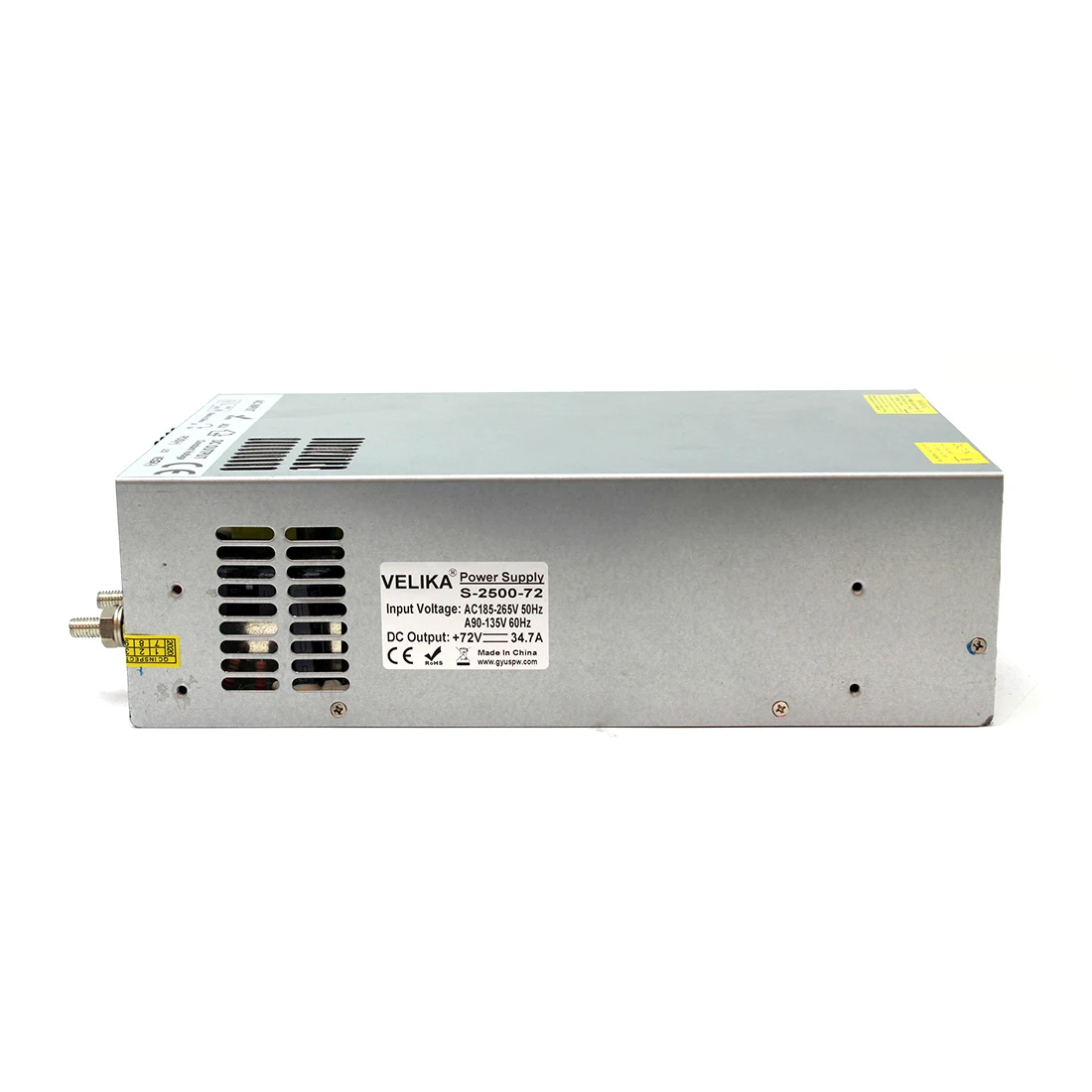 S-2500-72 AC DC 2500W 72V 34.7A Industrial Switching Power Supply